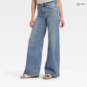 Universal Thread High Rise Everyday Wide Leg (Target Viral Jeans)